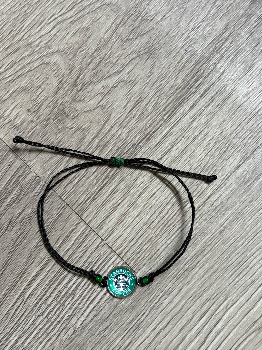 Handmade Starbucks Pullcord Bracelet